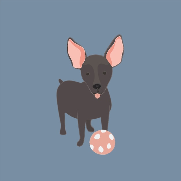 Free vector dog