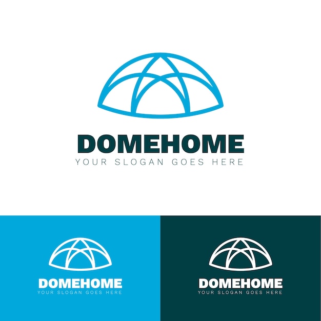 Dome logo design template