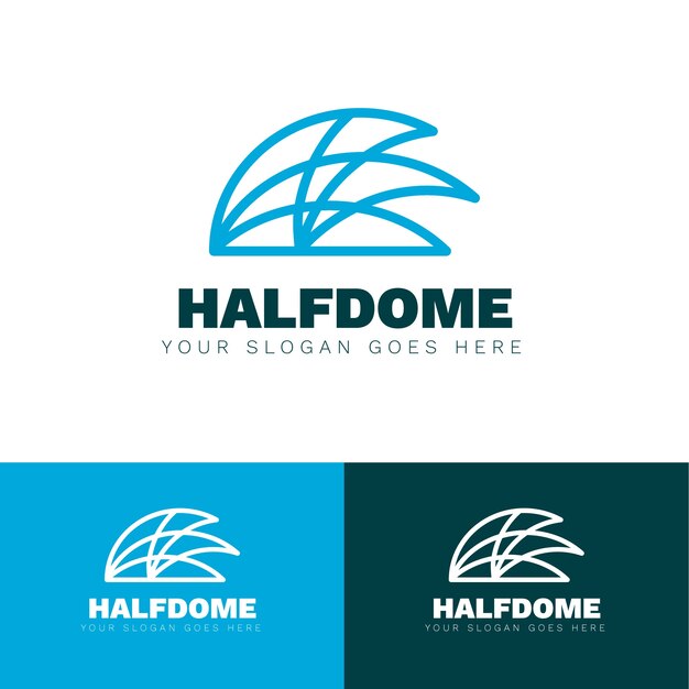 Dome logo design template