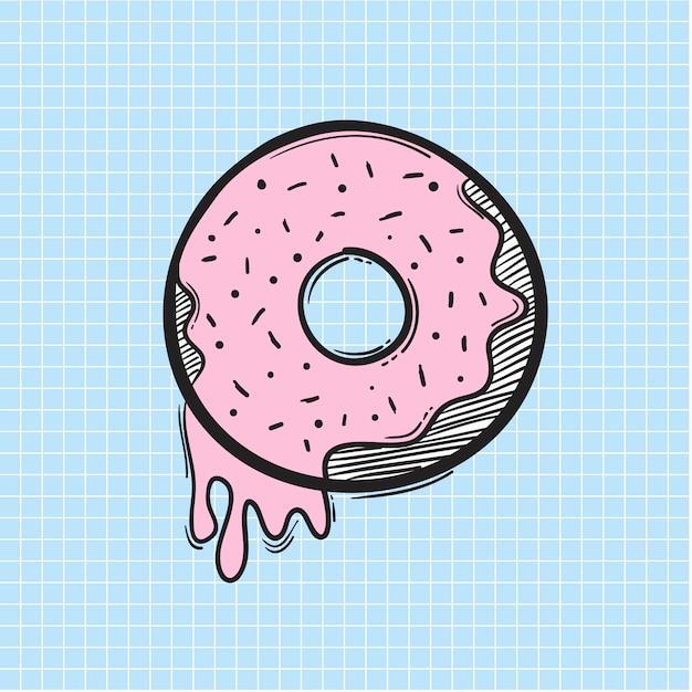 Free Vector donut 