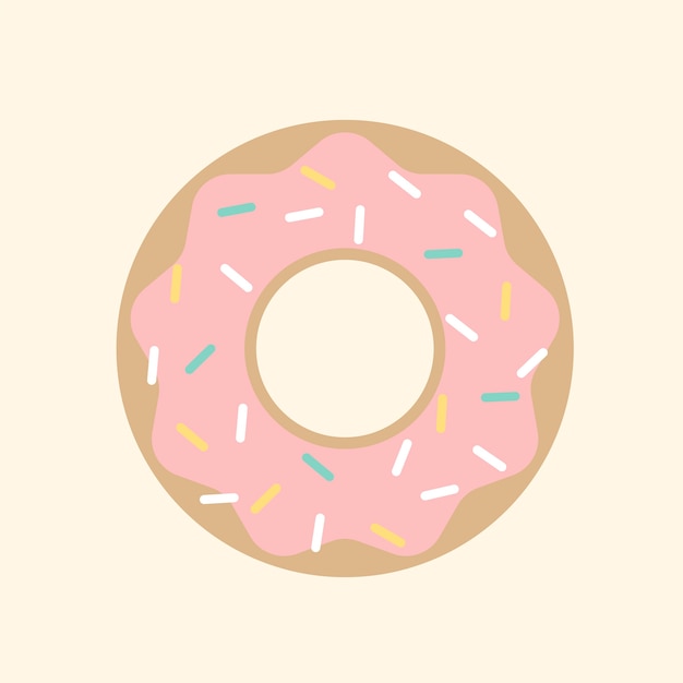 Free Vector donut 