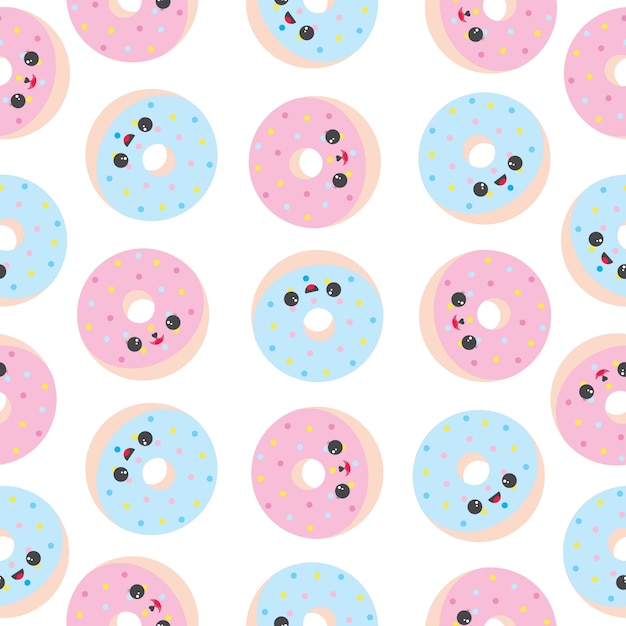 Donuts pattern design