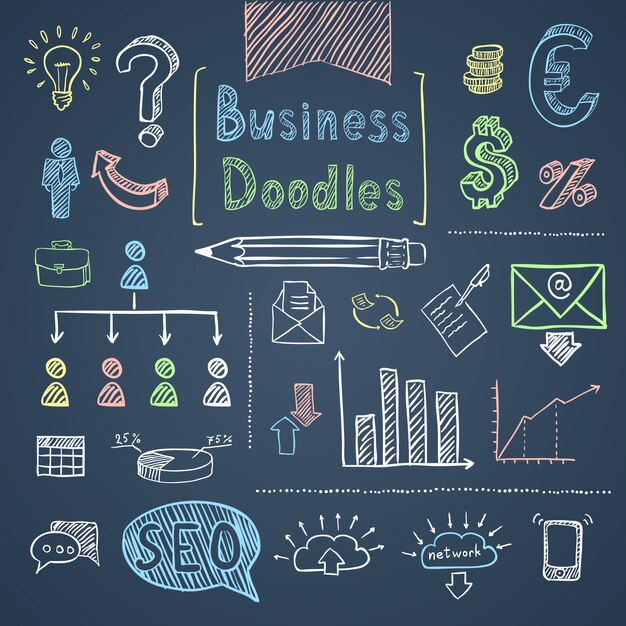 Doodle business set