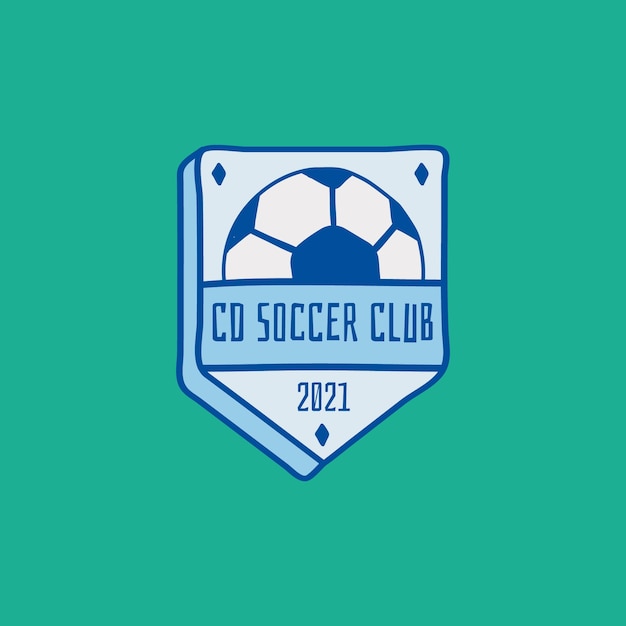 Doodle cd soccer club logo