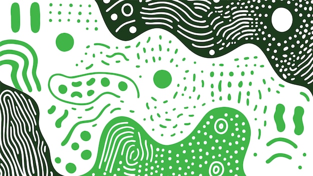 Free vector doodle pattern background