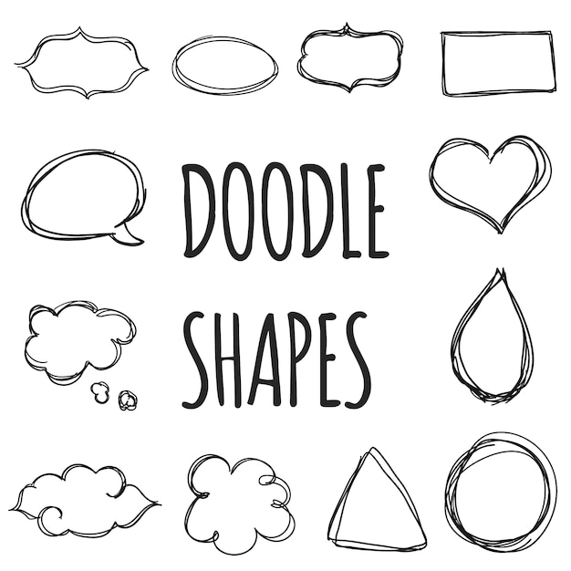 Doodle shapes