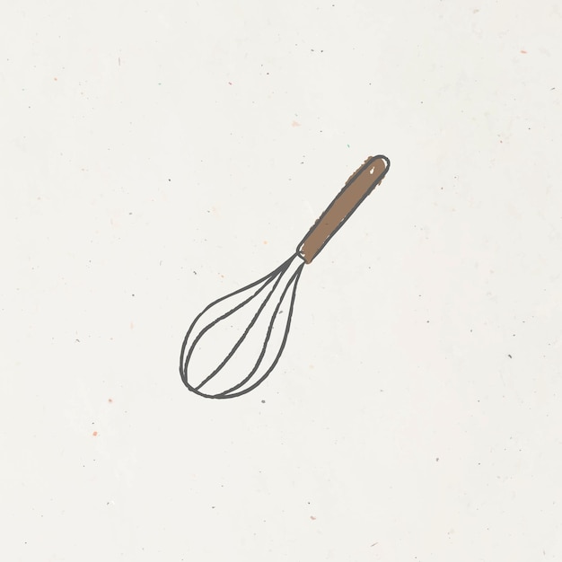 Free Vector doodle whisk design resource vector