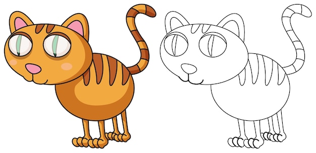 Doodles drafting animal for cat