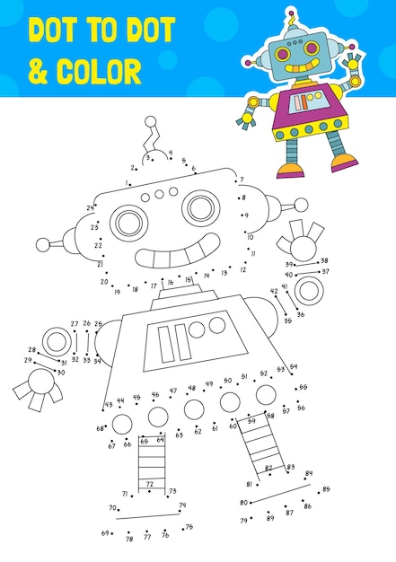 Dot to dot worksheet