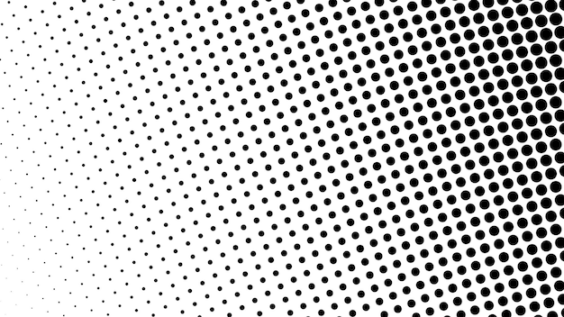 Dotted Fading Background Curved Lines