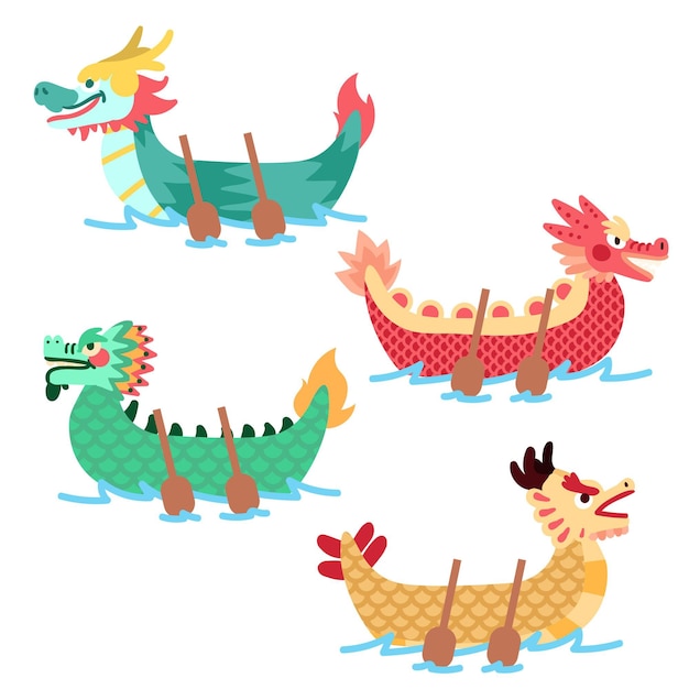 Dragon boat collection theme