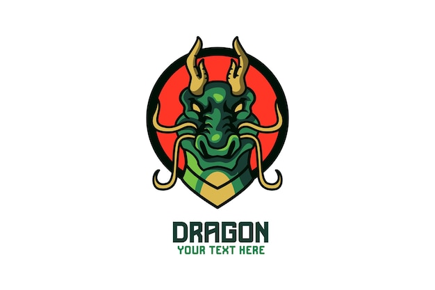 Dragon Mascot Logo