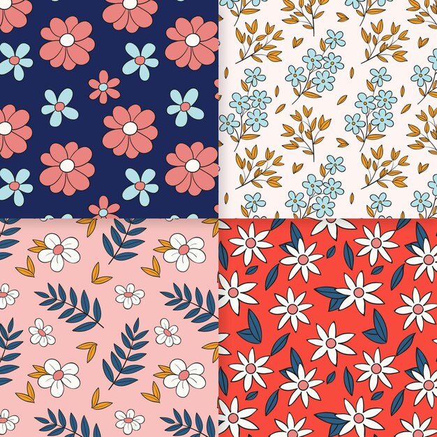 Drawn spring pattern collection