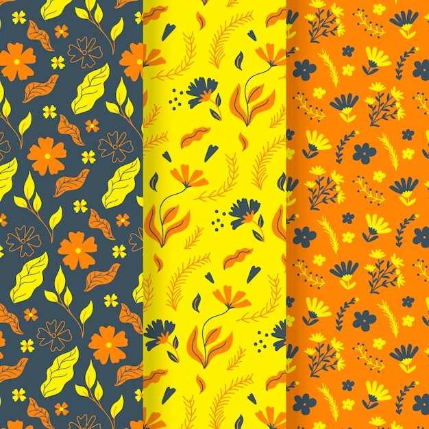 Drawn spring pattern set