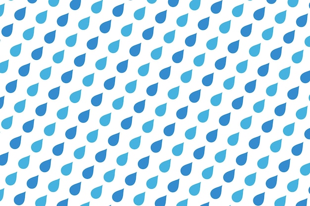 Free vector droplets sideways falling