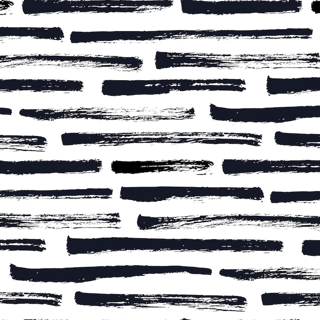 Free Vector dry brush stripes pattern