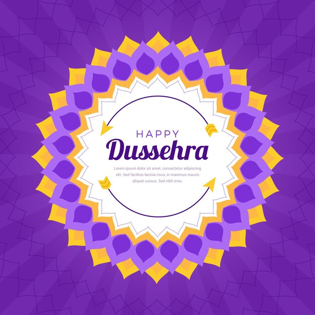 Dussehra event celebration theme