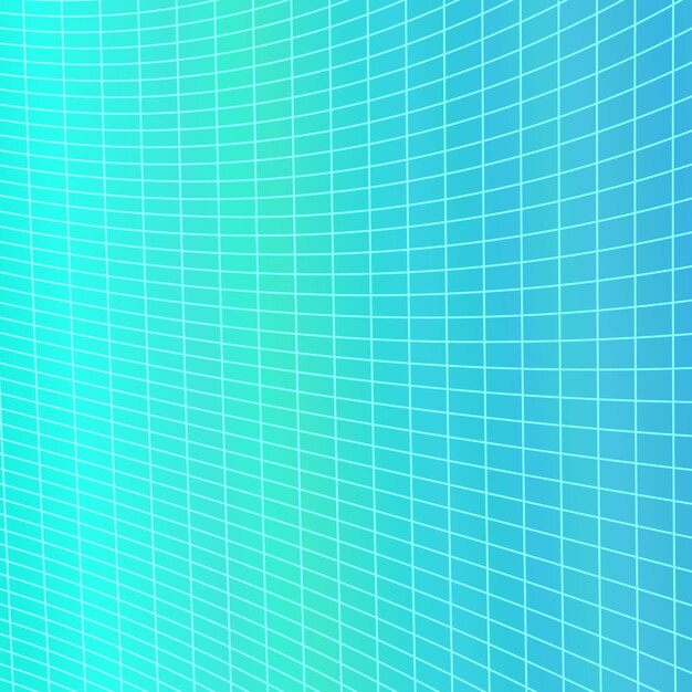 Dynamic abstract geometrical grid background - vector graphic from curved angular striped grid