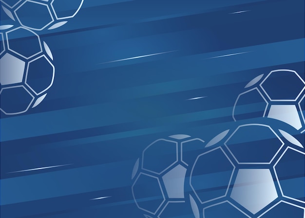 Dynamic gradient football background