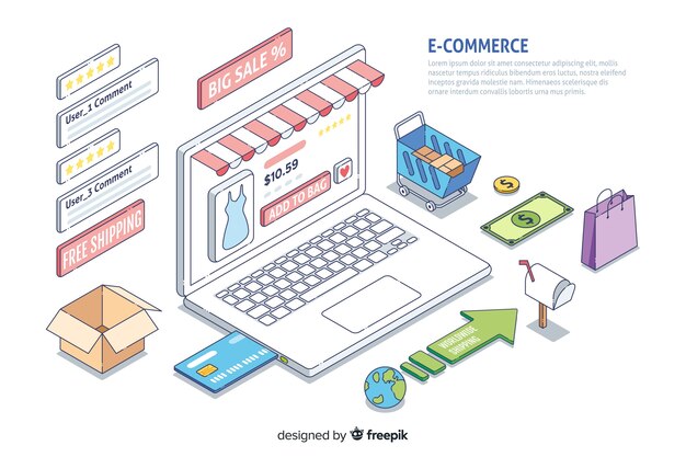 E-commerce infographic