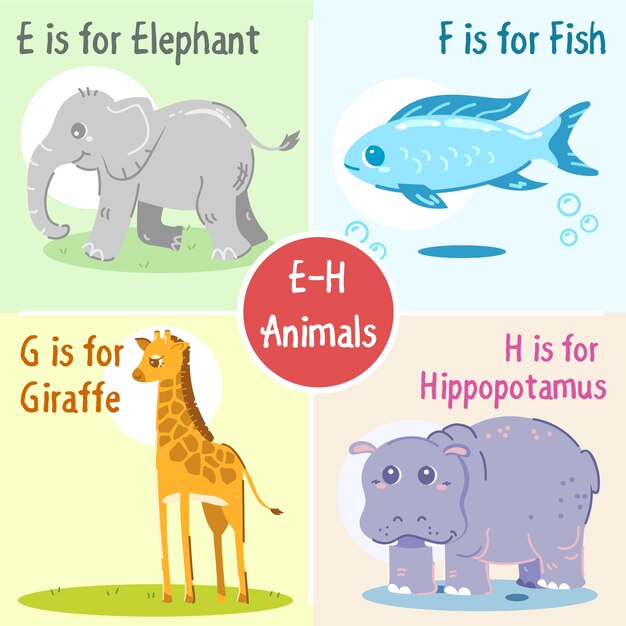 E to h animals collection