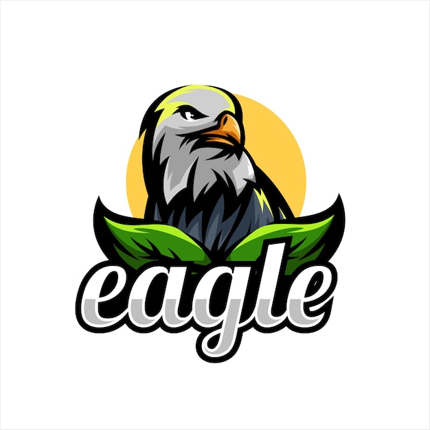 Eagle esport mascot designs illustration