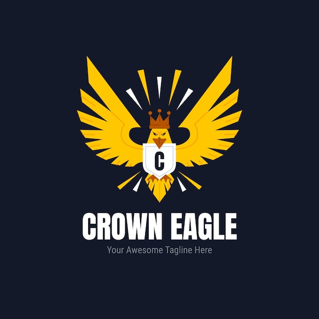 Eagle logo design template