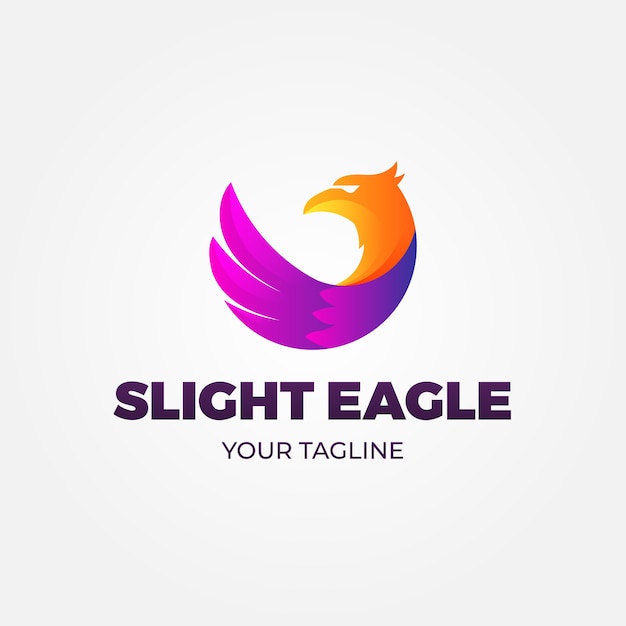 Free vector eagle logo template design