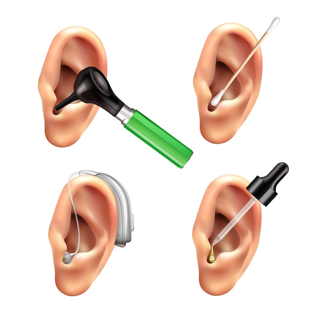 Ear Care Realistic Set