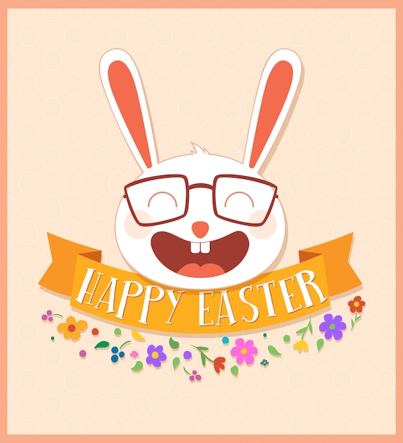 Free Vector easter card