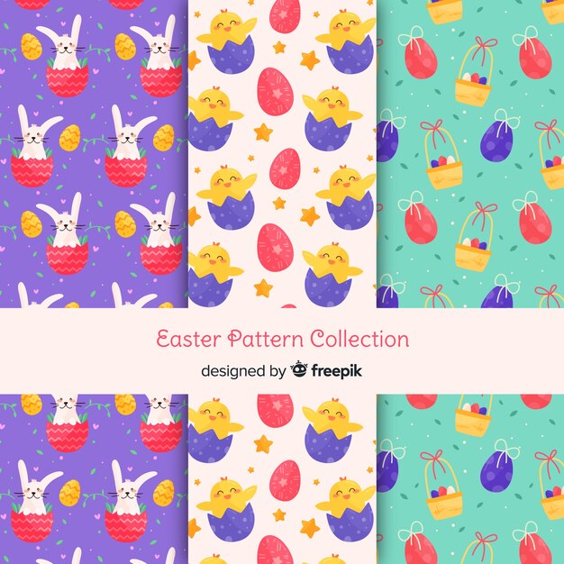 Easter day pattern collection