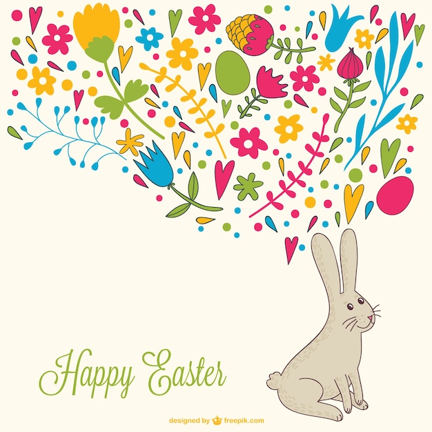 Free Vector easter design vector