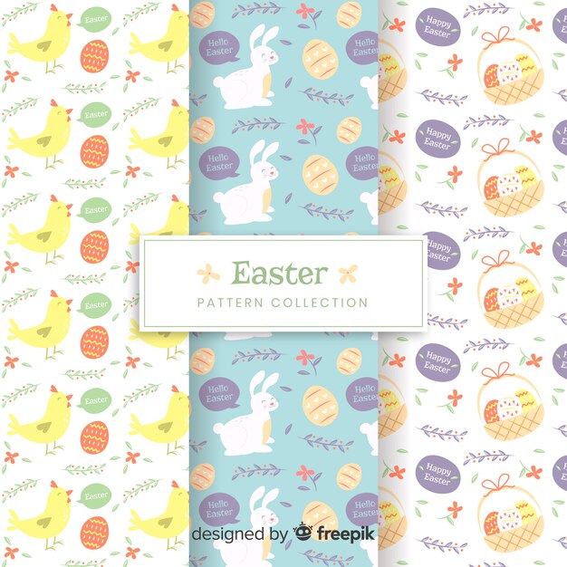 Easter pattern collection