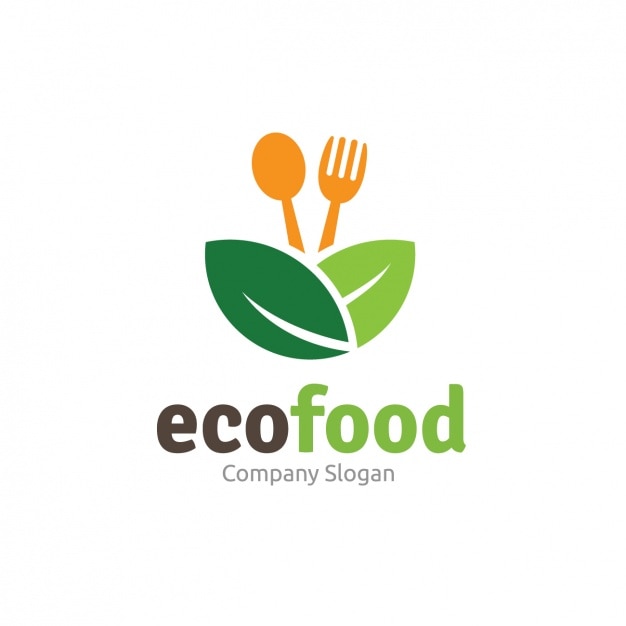 Ecofood logo template