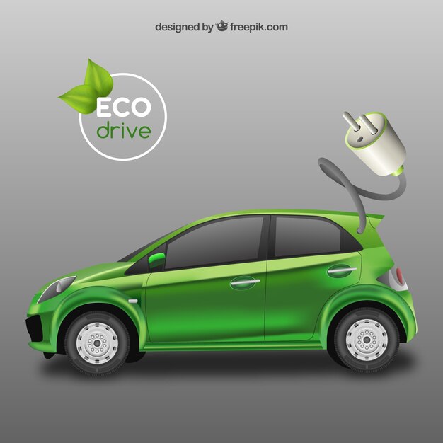 Ecologic green car