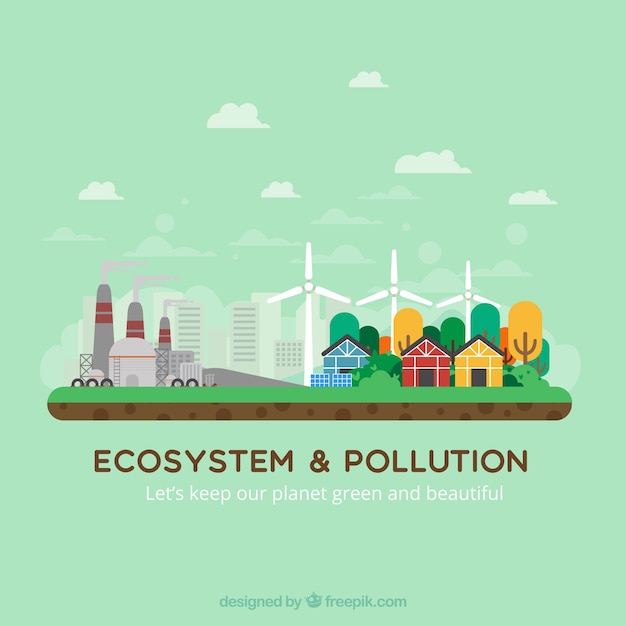 Ecosystem and pollution design