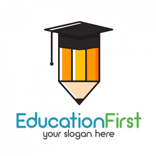 Free Vector education logo template