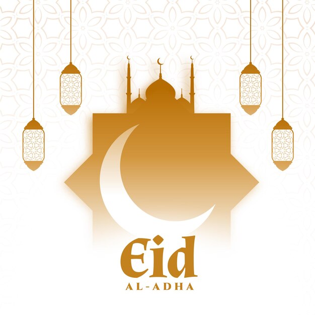 Eid al adha bakrid festival islamic greeting