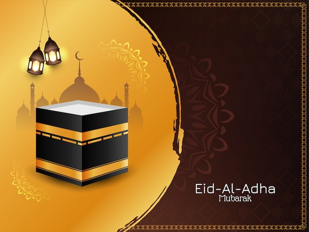 Eid Al Adha mubarak festival celebration background