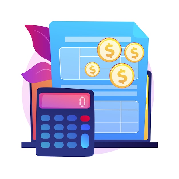 Free vector electronic documentation. man with registration. checking repository log. online approval, screen form, validation page. expense chronicles.  isolated concept metaphor illustration.