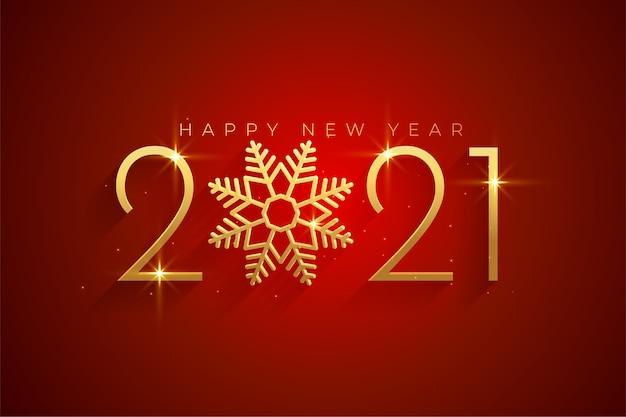 Elegant 2021 happy new year and merry christmas background