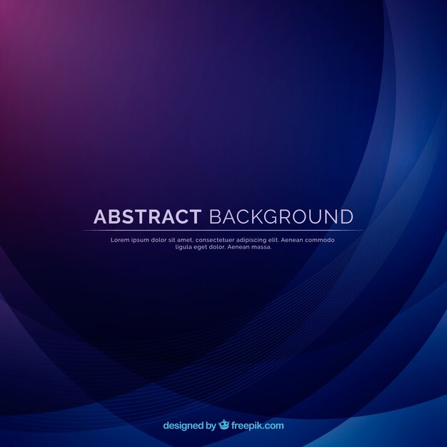 Elegant abstract blue background