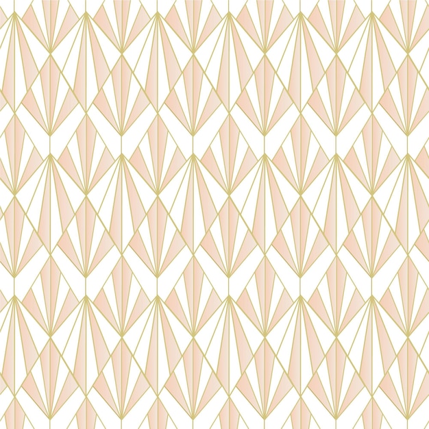 Elegant art deco seamless pattern