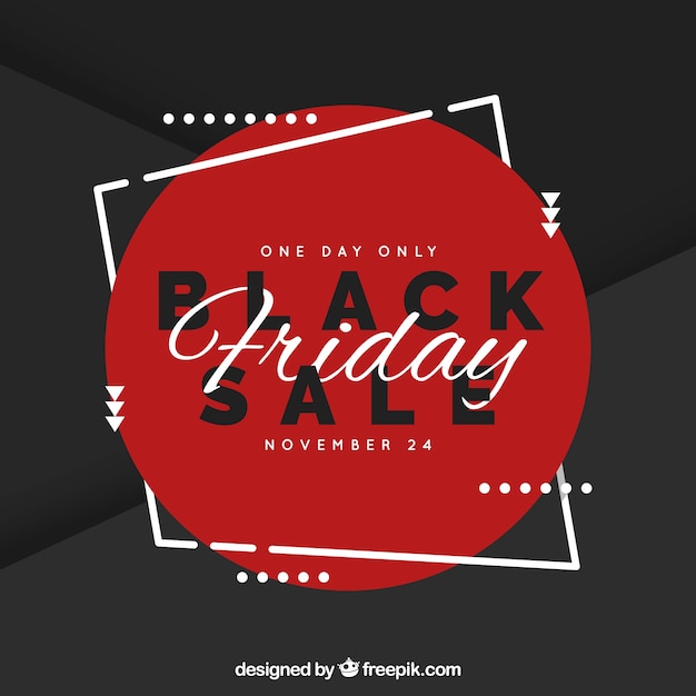 Free Vector elegant black friday sale background