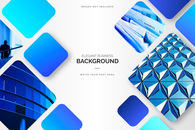 Elegant Blue Business Background