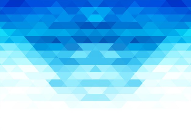 Elegant blue geometric shapes background