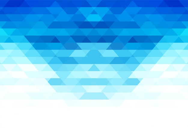 Elegant blue geometric shapes background