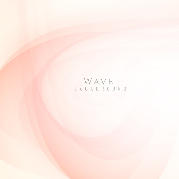 Elegant bright wavy background