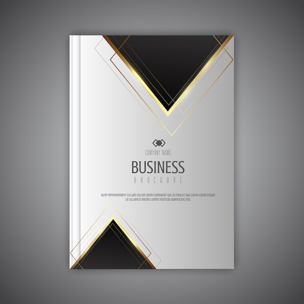 Elegant business brochure design 