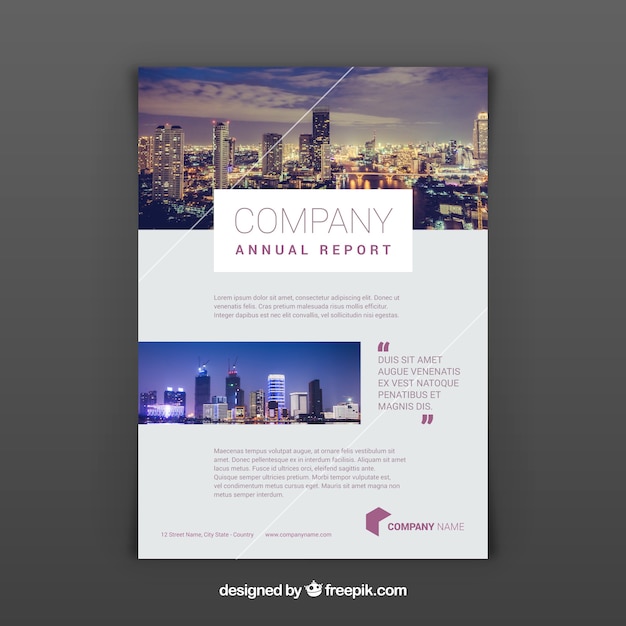 Elegant business brochure